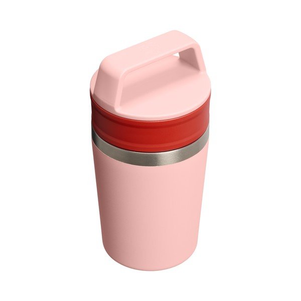 Persikų spalvos iš nerūdijančio plieno termo puodelis 230 ml Café-To-Go Travel Mug Peach Rose – Stanley-image-2