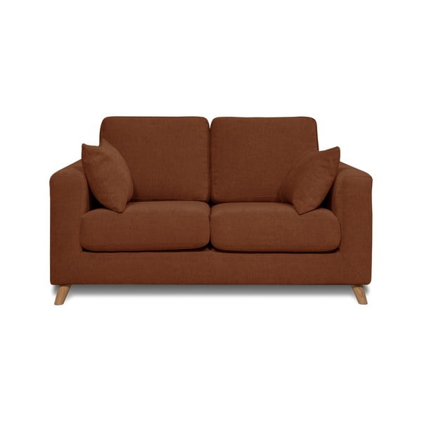 Tamsiai oranžinė sofa 157 cm Faria - Scandic