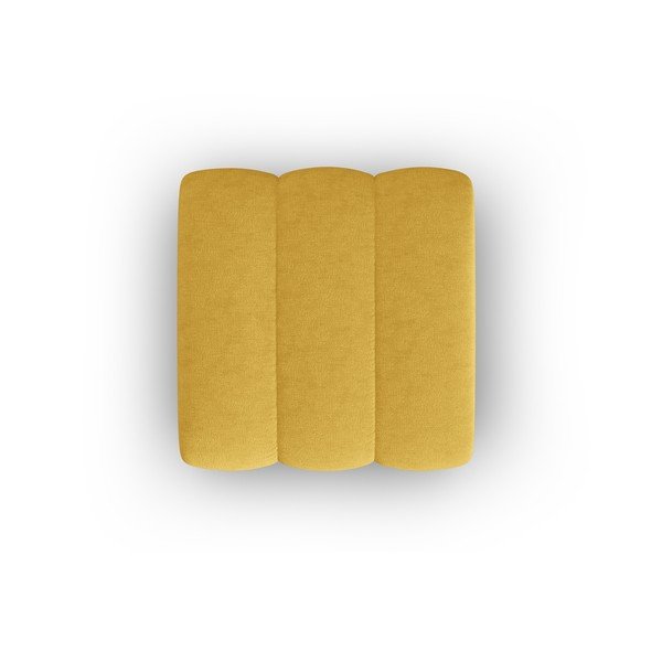 Modulinė taburetė geltonos spalvos Lupine – Micadoni Home-image-3