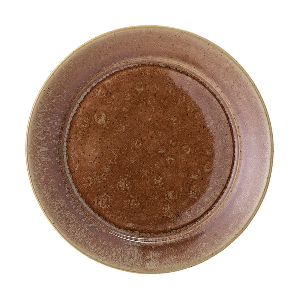 Ruda keraminė lėkštė Bloomingville Pixie, ø 28 cm