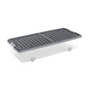 Iš plastiko daiktadėžė po lova su dangčiu 74x37x16,5 cm W box underbed L – KIS