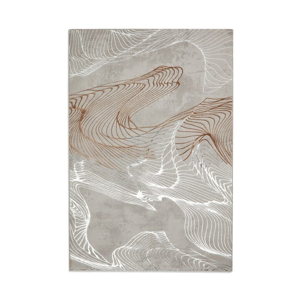 Pilkas/sidabro spalvos kilimas 170x120 cm Creation - Think Rugs