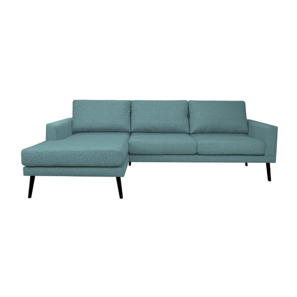 Mėlyna kampinė sofa "Windsor & Co Sofas Rigel", kairysis kampas