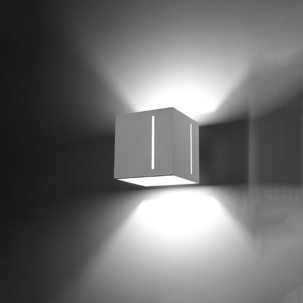 Sieninė lempa baltos spalvos Pax – Sollux-image-2
