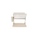 Smėlio spalvos iš metalo dviejų aukštų kiaurasamtis 37x33 cm – Brabantia