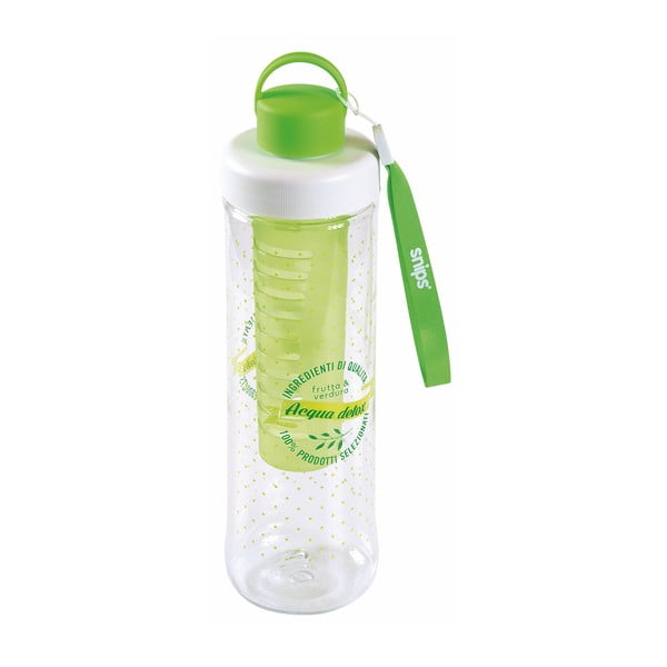 Žalias vandens butelis su sieteliu "Snips Infuser", 750 ml
