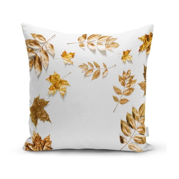 Pagalvės užvalkalas Minimalist Cushion Covers Golden Leaves, 42 x 42 cm