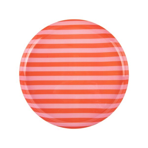 Oranžinės spalvos/šviesiai rožinės spalvos iš geležies lėkštė ø 30 cm Animado – PT LIVING-image-2