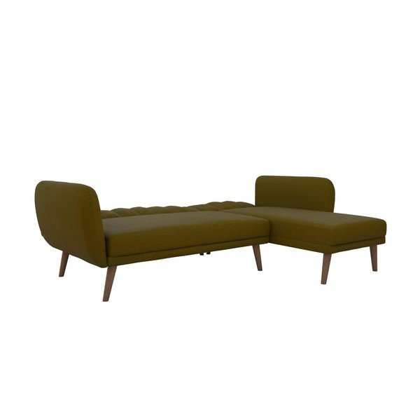 Žalia sofa lova kampinė sofa Brittany - Novogratz-image-3