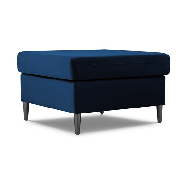 Mėlynos spalvos iš velveto taburetė Kyoto – Cosmopolitan Design-image-1