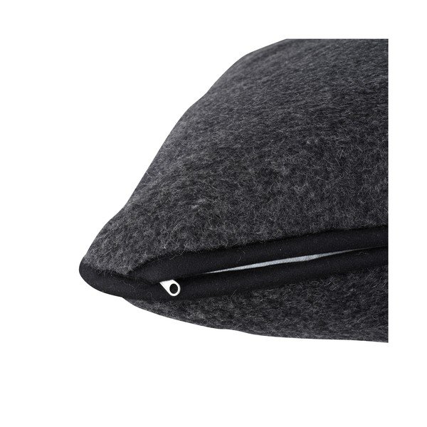 Merino vilnos juoda pagalvė Native Natural, 40 x 70 cm-image-1