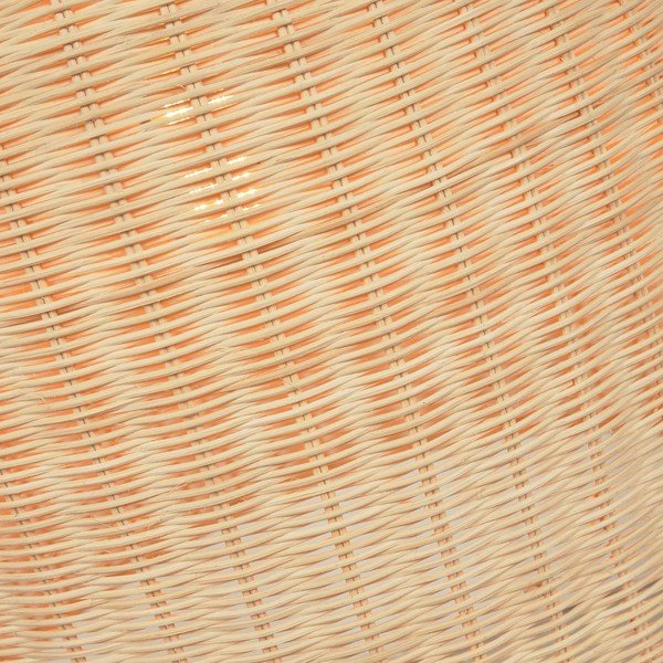 Natūralios spalvos rotango šviestuvo gaubtas ø 60 cm Druciana - Kave Home-image-4