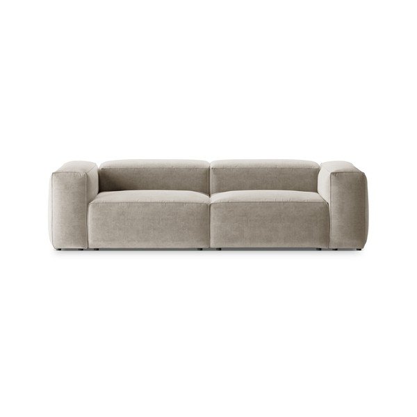 Smėlio spalvos sofa 264 cm Bergamo – Cosmopolitan Design