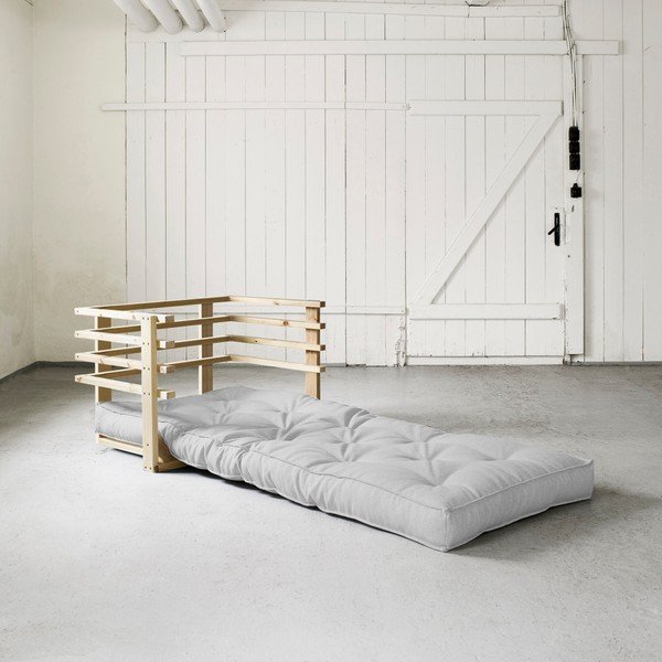 Kintamas fotelis "Karup Funk Natural/Light Grey-image-1