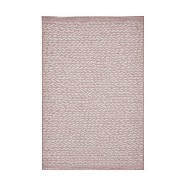 Rožinis/smėlio spalvos lauko kilimas 170x120 cm Coast - Think Rugs