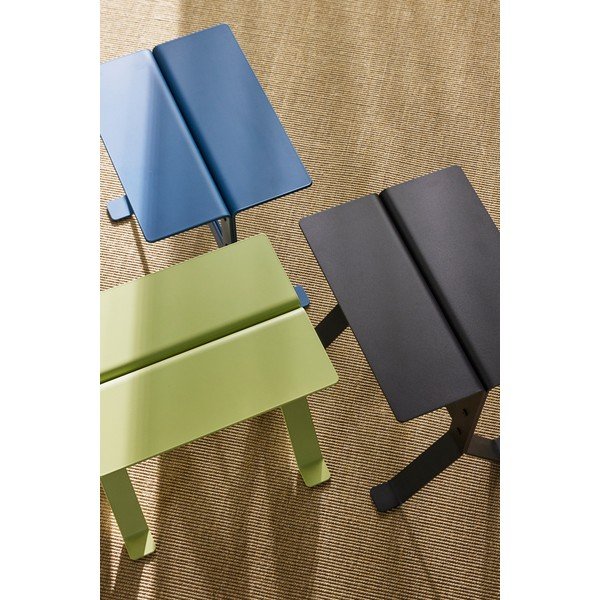 Iš metalo šoninis stalas 30x40 cm Fold – Hübsch-image-4