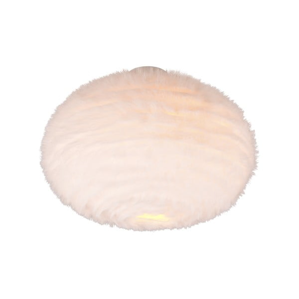 Lubinis šviestuvas kreminės spalvos ø 50 cm Furry – Trio-image-1