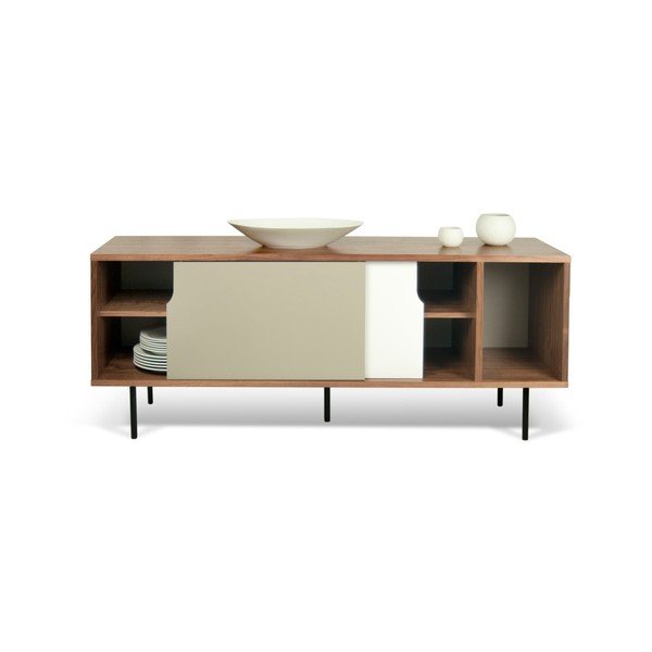 Komoda su pilkomis durelėmis TemaHome Dann-image-2