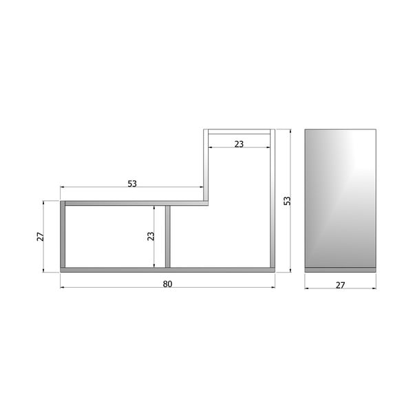 Balta lentyna WOOOD Tetris-image-2