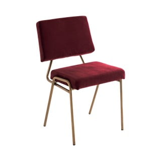 Raudona valgomojo kėdė Simple - CustomForm