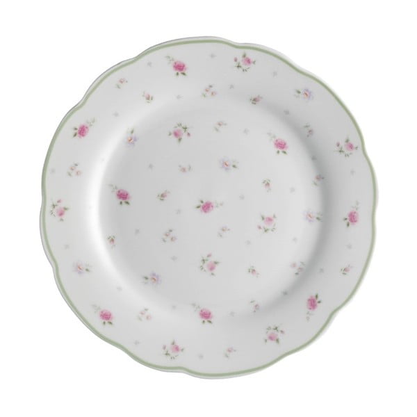 18 dalių porcelianinių lėkščių rinkinys Brandani Nonna Rosa-image-3