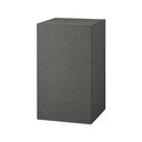 Iš dirbtinės odos/iš kartono gėlių stovas (aukštis 60 cm) Sahla – Blomus