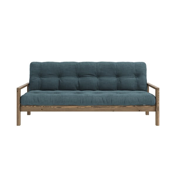 Sulankstoma sofa mėlynos spalvos 205 cm Knob – Karup Design