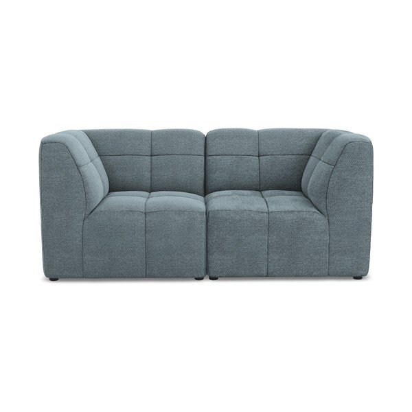 Mėlynos spalvos sofa iš boucle 180 cm Aloha – Makamii