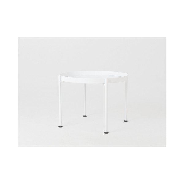 Baltas staliukas Custom Form Hanna, ⌀ 60 cm-image-1