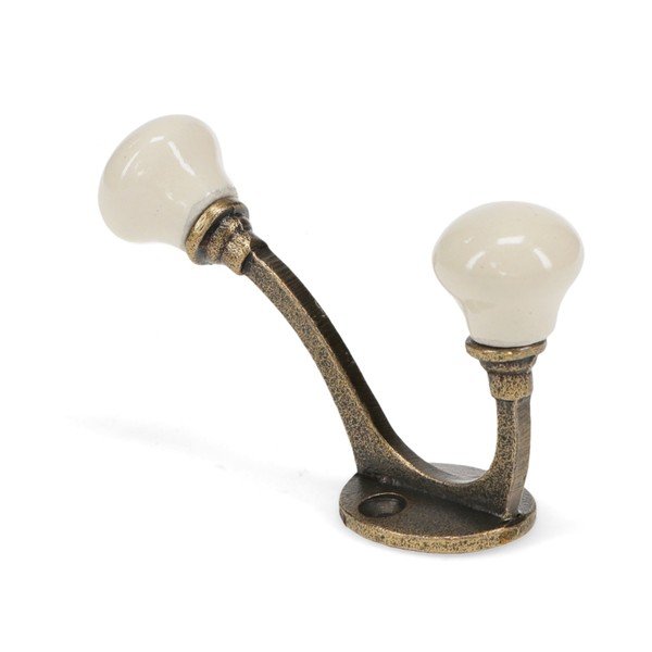 Kreminės spalvos iš metalo sieninė lentyna 3 cm – Rex London-image-3