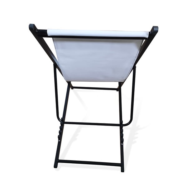 Baltas sulankstomas sodo gultas Bonami Essentials Deck, 106 cm ilgio-image-3