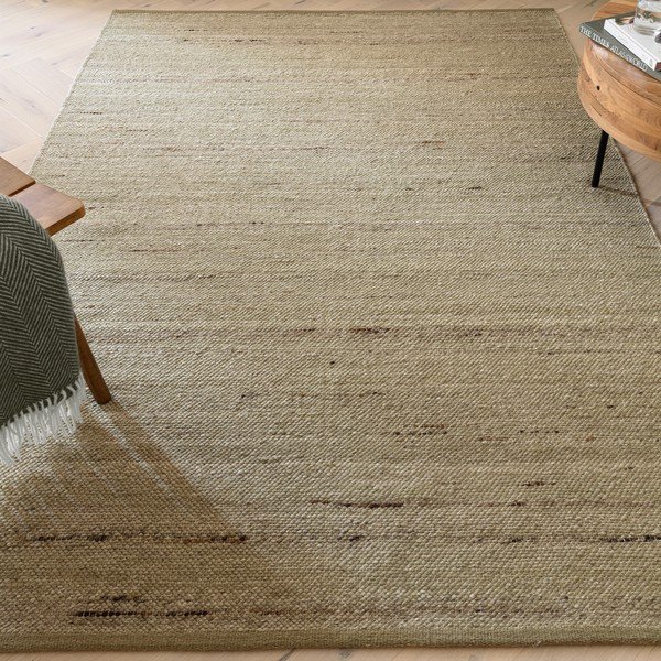 Apverčiamas/rankų darbo khaki spalvos iš vilnos mišinio kilimas 160x230 cm Birkdale Pistachio – Asiatic Carpets-image-1