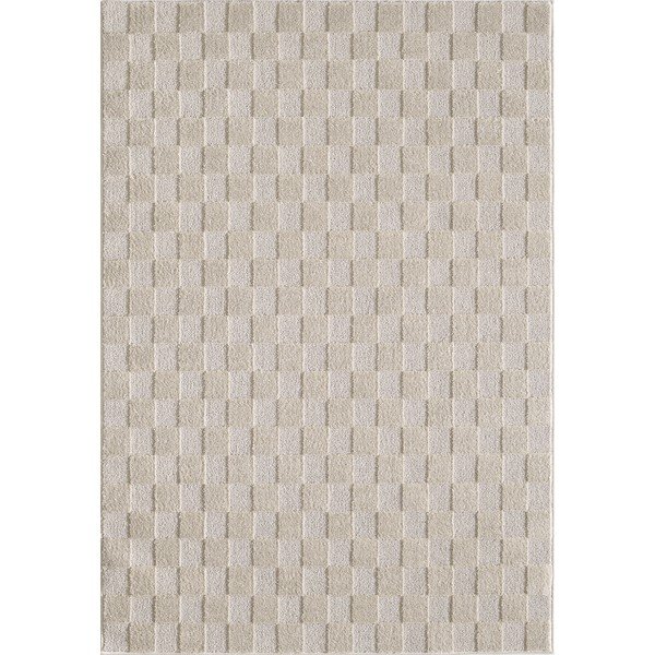 Smėlio spalvos kilimas 120x170 cm Mosaic – ESTE