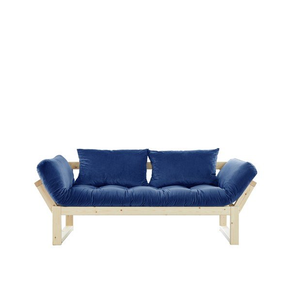 Kintama sofa "Karup Edge Natural/Velvet Navy-image-4