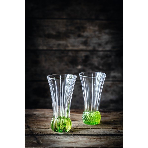 Vazos žalios spalvos iš stiklo  2 vnt. Spring – Nachtmann-image-1