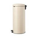 Iš plieno šiukšliadėžė smėlio spalvos su pedalu 30 l NewIcon – Brabantia