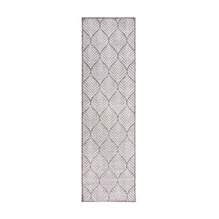 Dramblio kaulo spalvos lauko ir vidaus kilimas 66x230 cm Elm Leaf – Flair Rugs