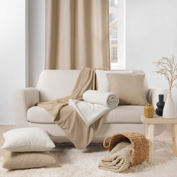 Iš boucle dekoratyvinė pagalvėlė 45x45 cm Wooly – douceur d'intérieur-image-1