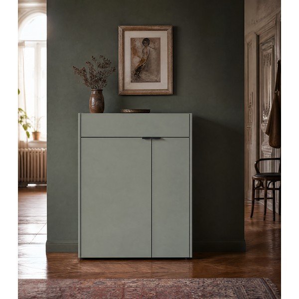 Šalavijo spalvos spintelė 82x102x22 cm Ameca – Germania-image-3