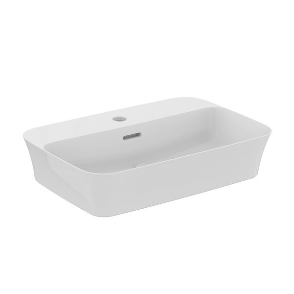 Iš keramikos praustuvas baltos spalvos 55x38 cm Ipalyss – Ideal Standard