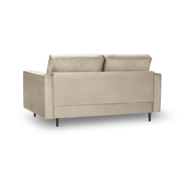 Smėlio spalvos aksominė sofa Milo Casa Santo, 174 cm-image-3