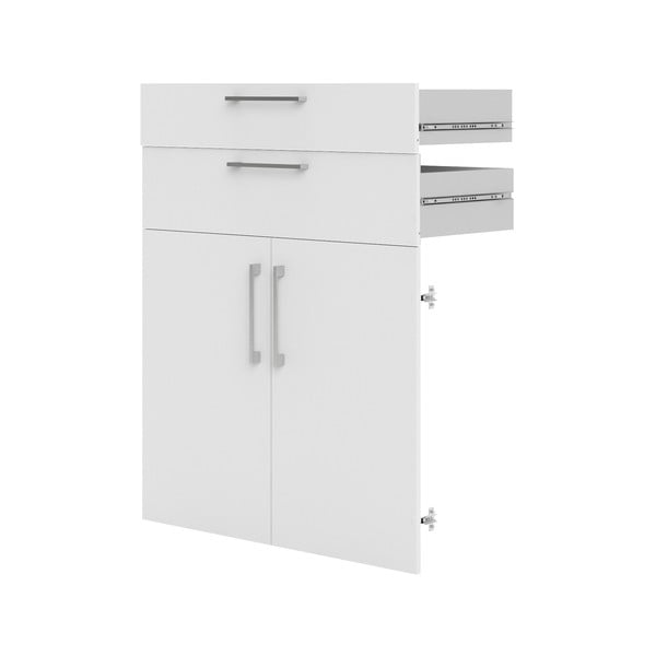 Modulinės lentynos dalis baltos spalvos 84x105 cm Prima – Tvilum-image-2