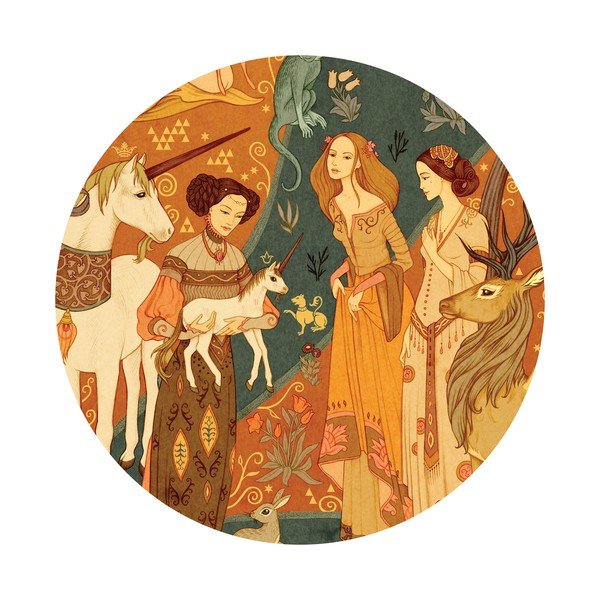 Vaikiška dėlionė Djeco Unicornio-image-1