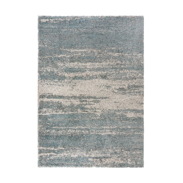 Mėlynos ir pilkos spalvos kilimas Flair Rugs Reza, 160 x 230 cm