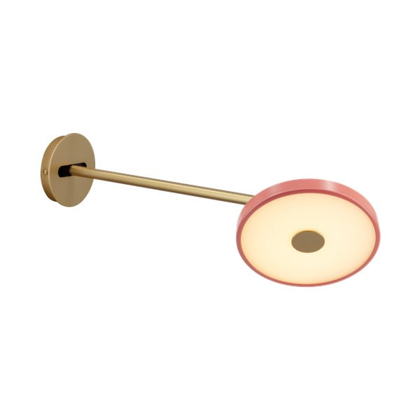 Sieninė lempa rožinės spalvos LED su pritemdymo funkcija ø 15 cm Asteria Wall Long – UMAGE-image-2