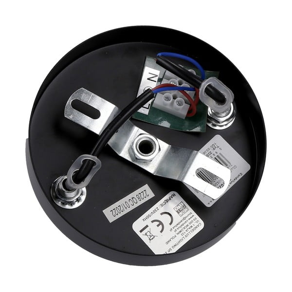 Juodas pakabinamas šviestuvas 100x20 cm Gillo - Candellux Lighting-image-2