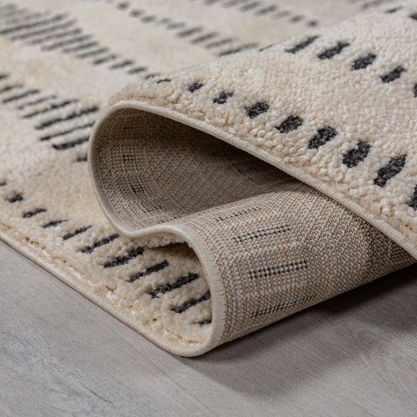 Kreminės spalvos kilimas 200x290 cm Knot – Flair Rugs-image-4