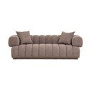 Rudos spalvos sofa 226 cm Aurora – House Nordic
