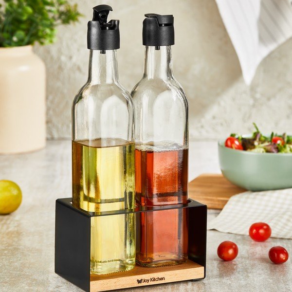 Aliejaus ir acto rinkinys iš stiklo 2 vnt. – Hermia-image-1