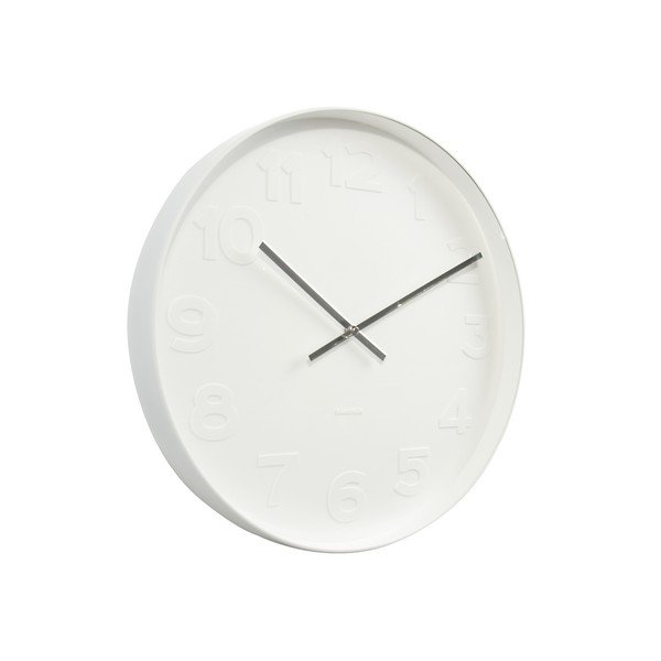 Baltas Karlsono odontologo laikrodis, ø 42 cm-image-1